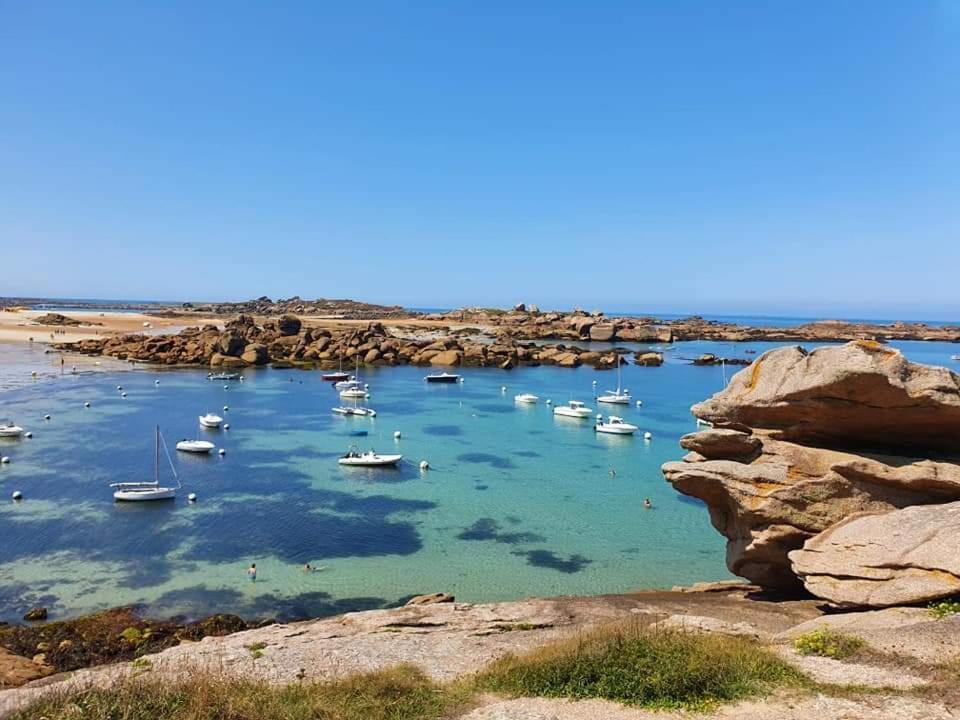 Studio Expose Plein Sud Vu Sur Le Port De Plaisance Perros-Guirec Eksteriør billede